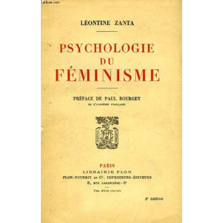 Psychologie du féminisme