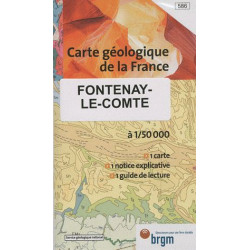 Carte géologique de la France à 1/50 000 Fontenay-le-comte
