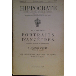 Hippocrate N°1 : Portraits d'ancêtres - 1. Jacques Coitier