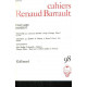 Cahiers Renaud Barrault : Voltaire Diderot