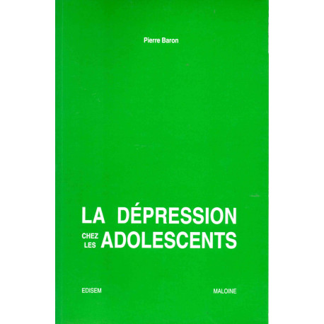 La dépression chez les adolescents