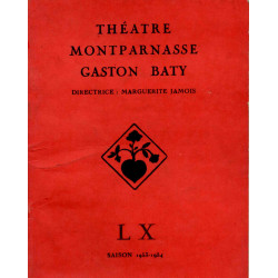 Théâtre Montparnasse - L'alouette saison 1953-1954