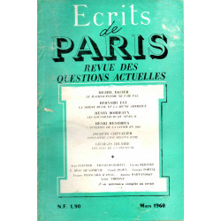 Ecrits de Paris N°80