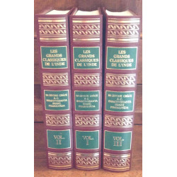 Les grands classiques de l'Inde- Edition complète en 3 tomes