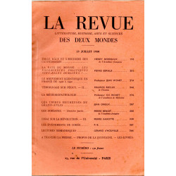 LA revue des deux mondes 15 Juillet 1950 - 14