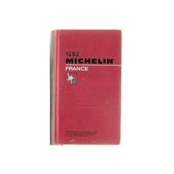 Guide Michelin france 1992