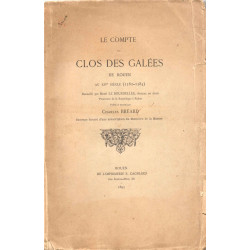 Le Compte du Clos des Galées de Rouen au XIV e siècle (1382-1384)...