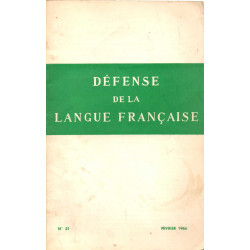 Défense de la langue française N°31 - Février 1966