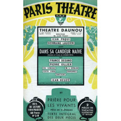 Paris Théâtre N° 28 dans sa candeur naïve... comédie en 3...
