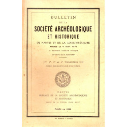 Bulletin de la société archéologique et historique de Nantes et...