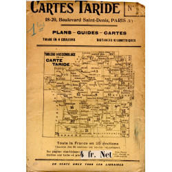 Carte Taride N°1: Belgique Section ESt