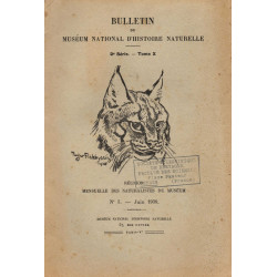 Bulletin du Muséum National d'Histoire Naturelle 2e série- Tome X N°5