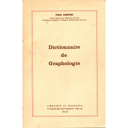 Dictionnaire de graphologie