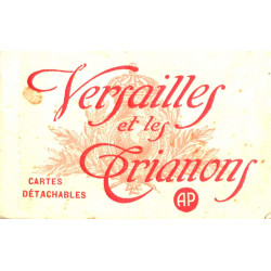 Versailles et les trianons album touristique de 48 cartes