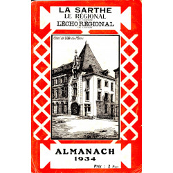 Almanach 1934 - La Sarthe Le régional de l'Ouest
