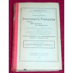 Cours primaire de grammaire française