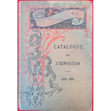 Catalogue de l'exposition Juin 1880