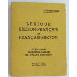Lexique breton-français et français-breton