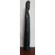 Vierge noire en bois dur noirci 32 cm