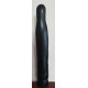 Vierge noire en bois dur noirci 32 cm