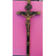 Crucifix bronze ciselé 22 cm