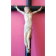 Ancien crucifix 34 cm sur pied période Napoléon 3