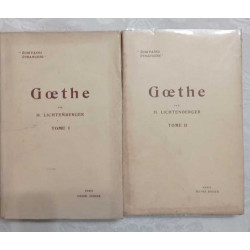 Goethe : Tomes 1 et 2