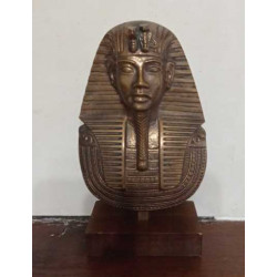 Buste Pharaon en bronze