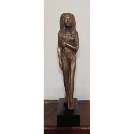 Sculpture bronze déesse égyptienne
