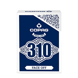 Copag 22541012 310-Face Off Slimline Bleu