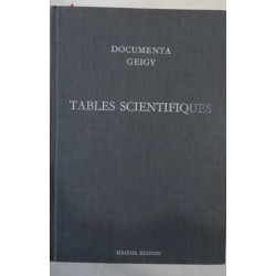Documenta Geigy - Tables scientifiques