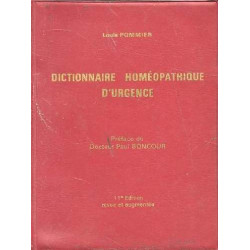 Dictionnaire homéopathique d'urgence