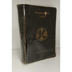 Almanach Hachette 1896