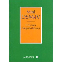 Mini DSM-IV criteres diagnostiques